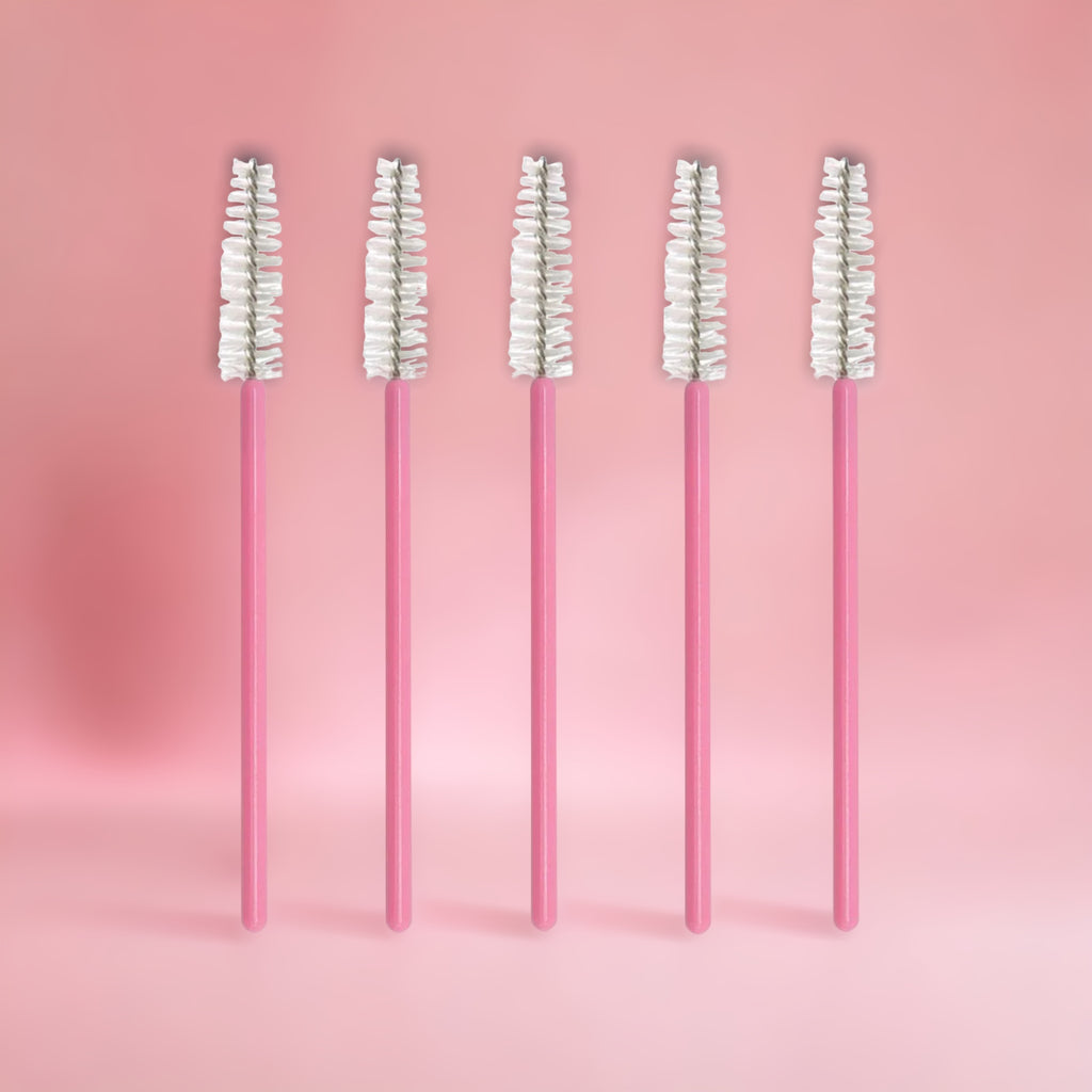 DISPOSABLE LASH WANDS - 50PK - 4 COLOURS