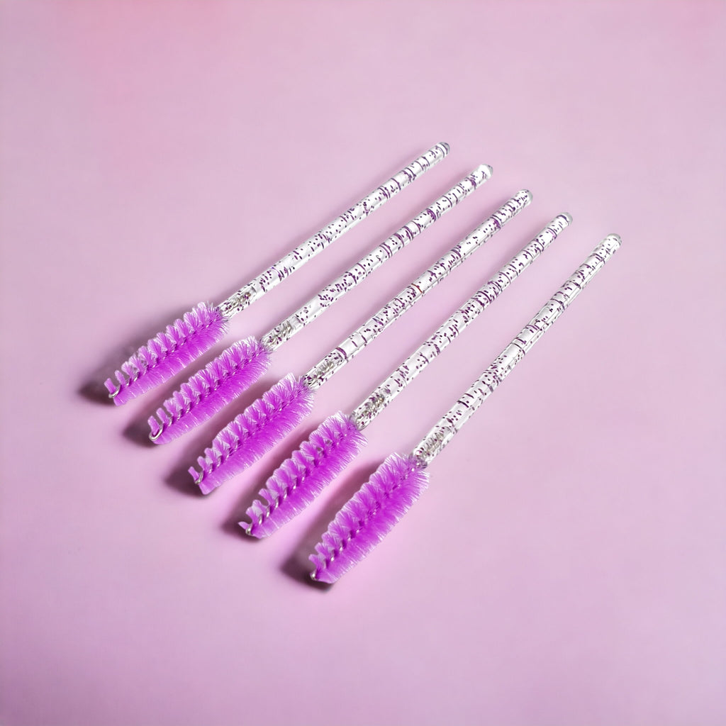 DISPOSABLE LASH WANDS - 50PK - 4 COLOURS