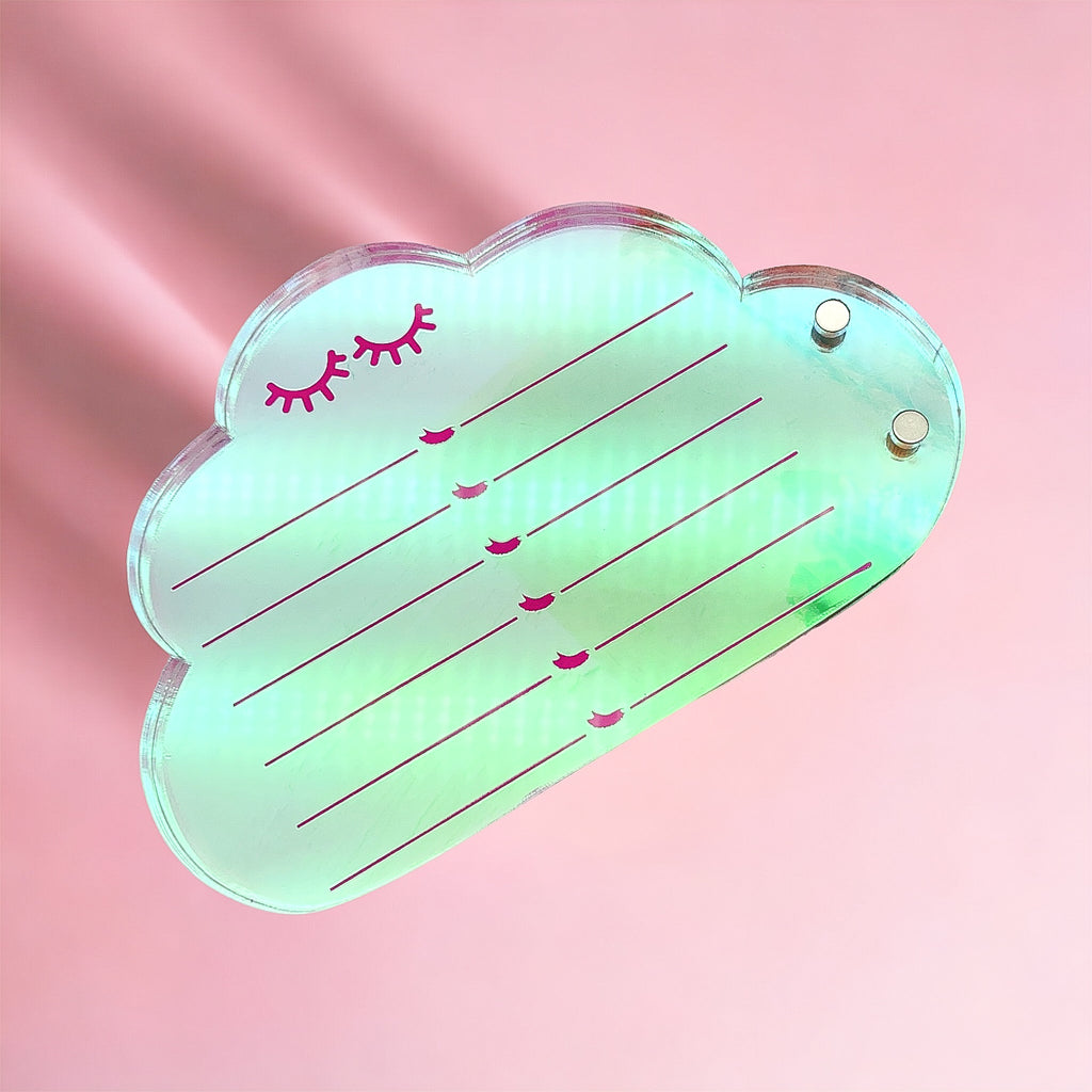 LASH TILE - IRIDESCENT - HEART - BUTTERFLY - CLOUD