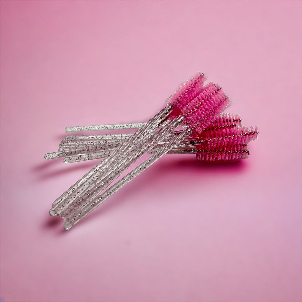 DISPOSABLE LASH WANDS - 50PK - 4 COLOURS